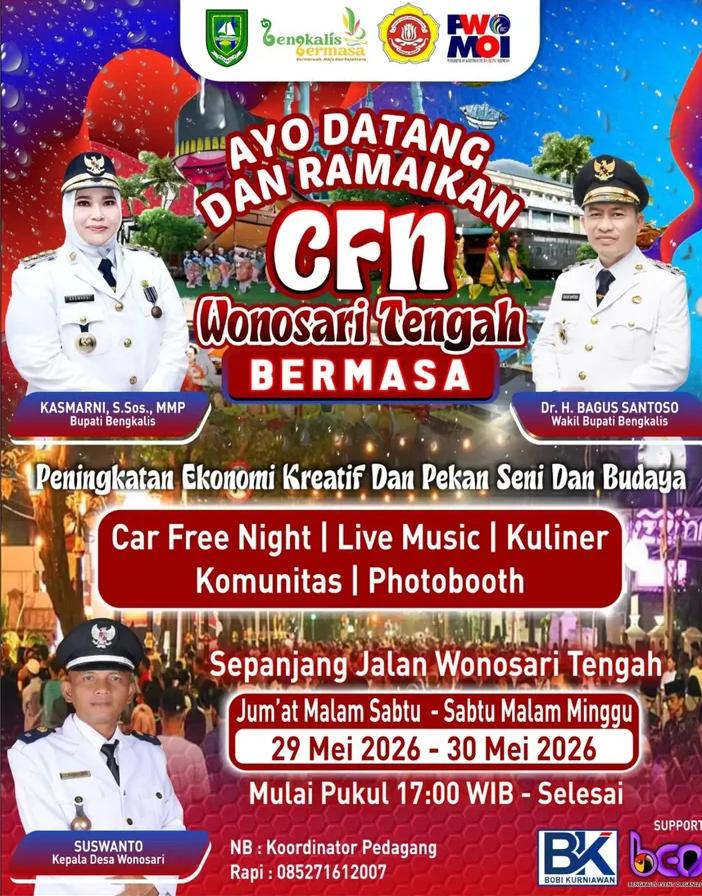 CFN Wonosari Tengah Bermasa Siap Hidupkan UMKM dan Hiburan Rakyat
